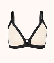 Load image into Gallery viewer, The Busty Bralette - Colorblock: Soft Pink/Black
