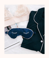 Load image into Gallery viewer, The “Hit Snooze” Sleep Mask - GWP: Navy/White
