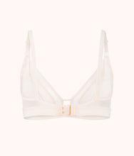 Load image into Gallery viewer, The Mesh Trim Maternity Bralette: Soft Pink
