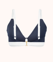 Load image into Gallery viewer, The Busty Bralette: Navy/White
